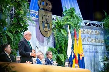 Telde hace amigos en el 110 aniversario del Cabildo de Gran Canaria/TA.